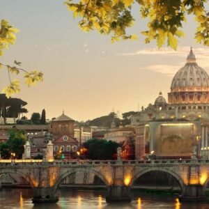 Lungotevere di Roma e Basilica di San Pietro