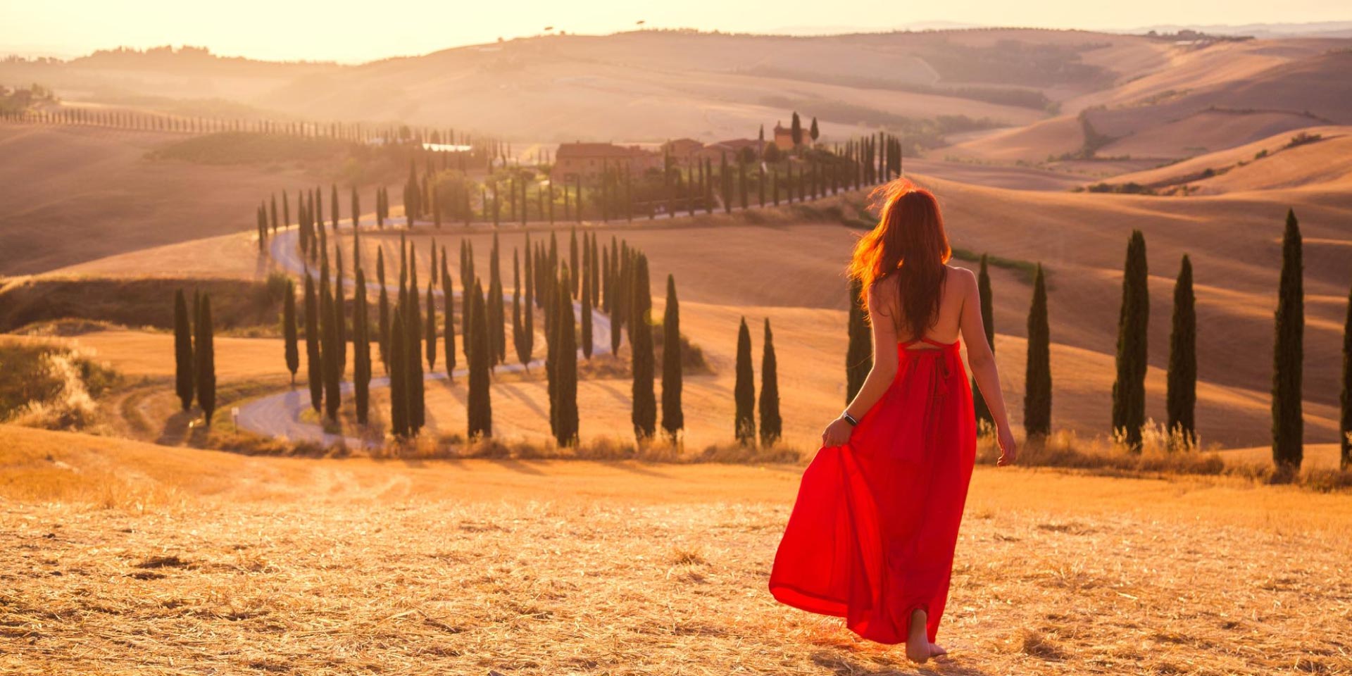 Colline della Val d'Orcia in Toscana